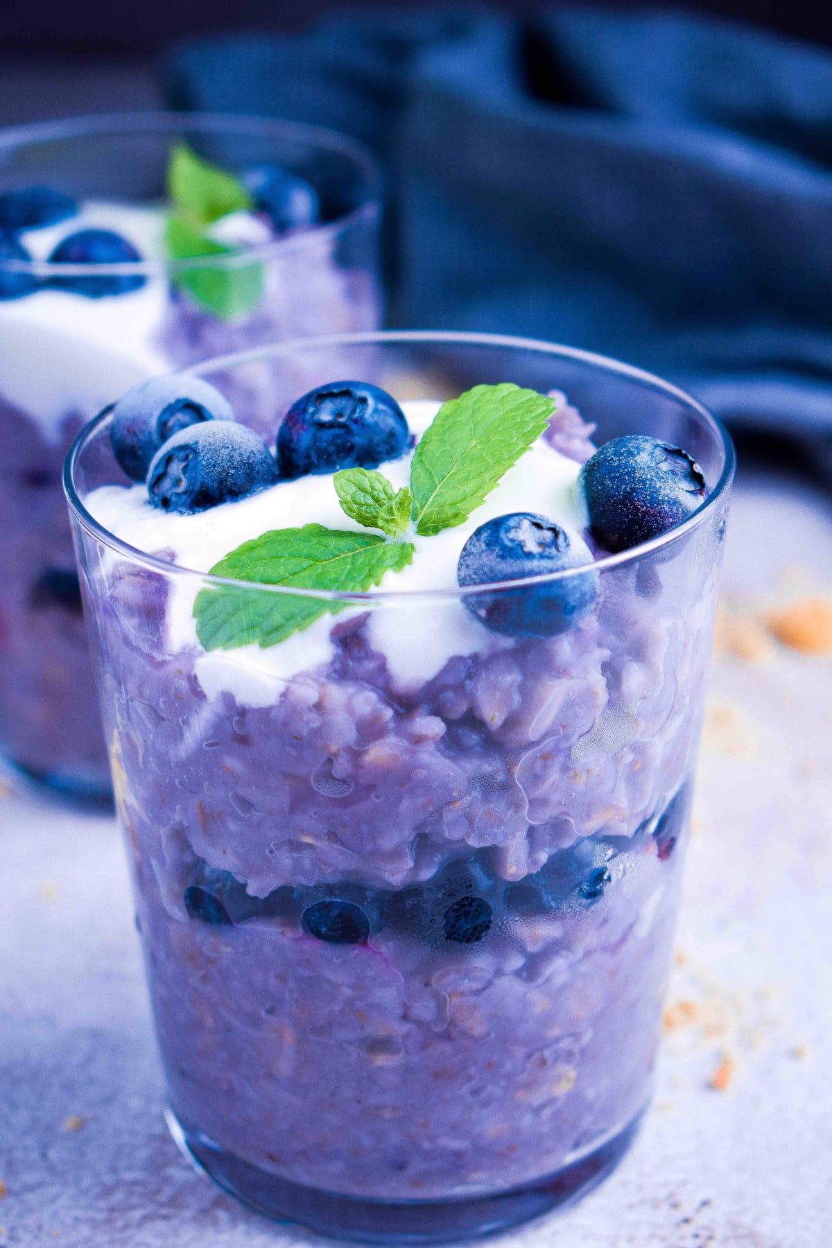 Blueberry Oatmeal Breakfast